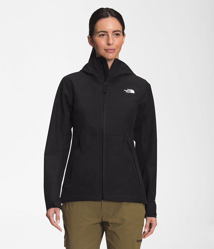 The North Face Womens Rain Jacket Dryzzle FUTURELIGHT™ 863CMDWQH - Black